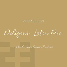Delizius Script Latin Pro